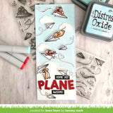 LAWN FAWN: Just Plane Awesome Sentiment Trails | Stamp