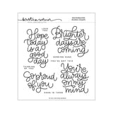 Kristina Werner | C9 : Encouraging Words | Stamp