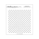 Kristina Werner | C9 : Simple Dots Background | Stamp