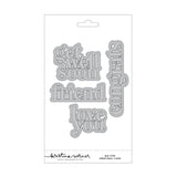 Kristina Werner | C9 : Big Type Greetings 2 | Die