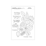 Kristina Werner | C9 : Thankful Leaves | Stamp & Die Bundle