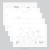 Kristina Werner | C9 :Thankful Leaves | Stencil Pack