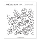 Kristina Werner | C9 : Winter Greenery Background | Stamp