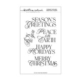 Kristina Werner | C9 : Elegant Holiday Greetings | Stamp & Die Bundle