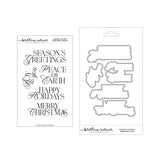 Kristina Werner | C9 : Elegant Holiday Greetings | Stamp & Die Bundle