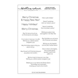 Kristina Werner | C9 : Inside Holiday Greetings | Stamp