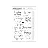 Kristina Werner | C9 : Everything Will Be Okay | Stamp & Die Bundle