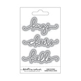 Kristina Werner | C9 : One Word Greetings | Die