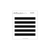 Kristina Werner | C9 : Stamp | Bold Stripes Background