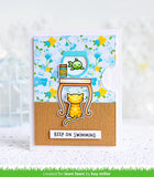 LAWN FAWN: Keep On Swimming | Stamp