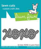 LAWN FAWN: Scripty XOXO + Outline Add-on | Die Bundle