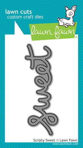 LAWN FAWN: Lawn Cuts Die | Scripty Sweet