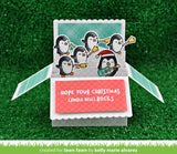 LAWN FAWN: Here We Go A-Waddling | Stamp, Die and Stencils Bundle