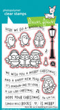 LAWN FAWN: Here We Go A-Waddling | Stamp, Die and Stencils Bundle