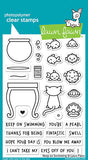 LAWN FAWN: Keep On Swimming | Stamp