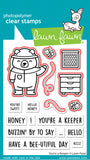 LAWN FAWN: You're A Keeper | Stamp & Lawn Cuts Die Bundle