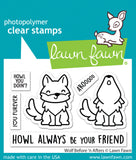 LAWN FAWN: Wolf Before 'n Afters | Stamp