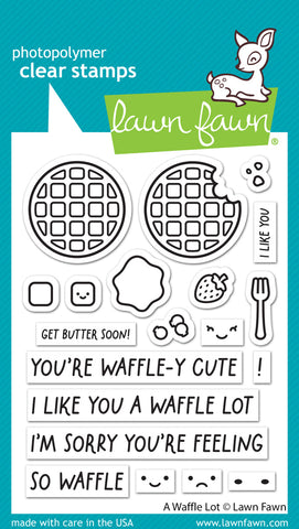 LAWN FAWN: A Waffle Lot | Stamp