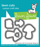 LAWN FAWN:  To My Fungi | Stamp, Coloring Stencil & Die Bundle