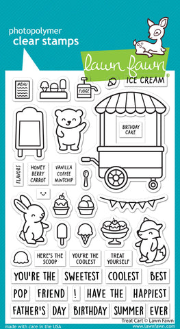 LAWN FAWN: Treat Cart | Stamp