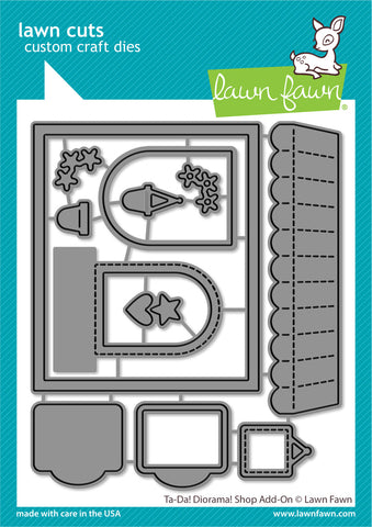 LAWN FAWN: Ta-da!  Diorama!  Shop Add-On  | Lawn Cuts Die