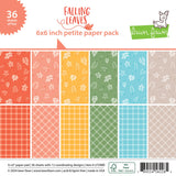 LAWN FAWN: Pint-Sized Patterns Falling Leaves | 6" x 6" Paper