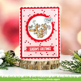 LAWN FAWN: Sweet Christmas Mice | Stamp, Die, & Stencil Bundle