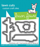 LAWN FAWN: I Heart Pandas Add-on | Lawn Cuts Die