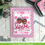 LAWN FAWN: Sweet Strawberry | Stamp, Coloring Stencil & Die Bundle