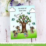 LAWN FAWN: Heart Tree | Coloring Stencil