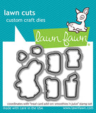 LAWN FAWN: Treat Cart Add-on | Smoothies n Juice | Lawn Cuts Die