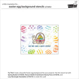 LAWN FAWN: Easter Egg | Layering Stencils