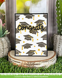 LAWN FAWN: Graduation Caps | Layering Stencils