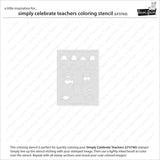LAWN FAWN: Simply Celebrate Teachers | Stamp, Die and Stencils Bundle