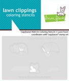 LAWN FAWN: Capybaras! Add-On | Coloring Stencil