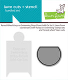 LAWN FAWN: Reveal Wheel | Keep on Swimming Drop Down | Lawn Cuts and Template Bundle