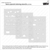 LAWN FAWN: Berry Special | Coloring Stencil