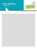LAWN FAWN: Balloon Background | Layering Stencils