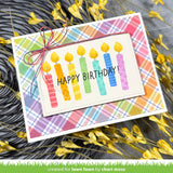 LAWN FAWN: Birthday Candles | Layering Stencils