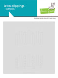 LAWN FAWN: Birthday Candles | Layering Stencils