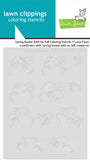 LAWN FAWN: Spring Basket Add-on | Fall | Coloring Stencil
