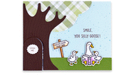 LAWN FAWN: Knock Knock Who's There? Tree Add-on | Lawn Cuts Die