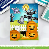 LAWN FAWN: Knock Knock Who's There? Rectangle Door Add-on | Lawn Cuts Die