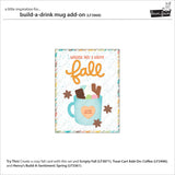 LAWN FAWN: Build a Drink Mug Add-on  | Lawn Cuts Die