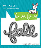 LAWN FAWN: Scripty Fall  | Lawn Cuts Die