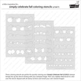 LAWN FAWN: Simply Celebrate Fall | Coloring Stencil