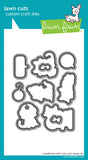 LAWN FAWN: Cozy Cats | Stamp, Dies & Stencil Bundle