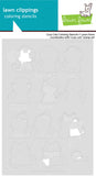 LAWN FAWN: Cozy Cats | Stamp, Dies & Stencil Bundle