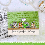 LAWN FAWN: Cozy Cats Christmas Add-on | Stamp, Die & Stencil Bundle