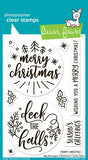 LAWN FAWN: Big Messages | Christmas | Stamp & Die Bundle